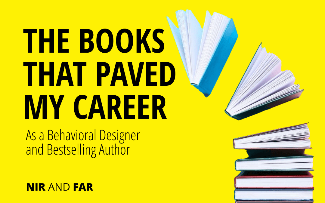 Stack of best behavioral design books